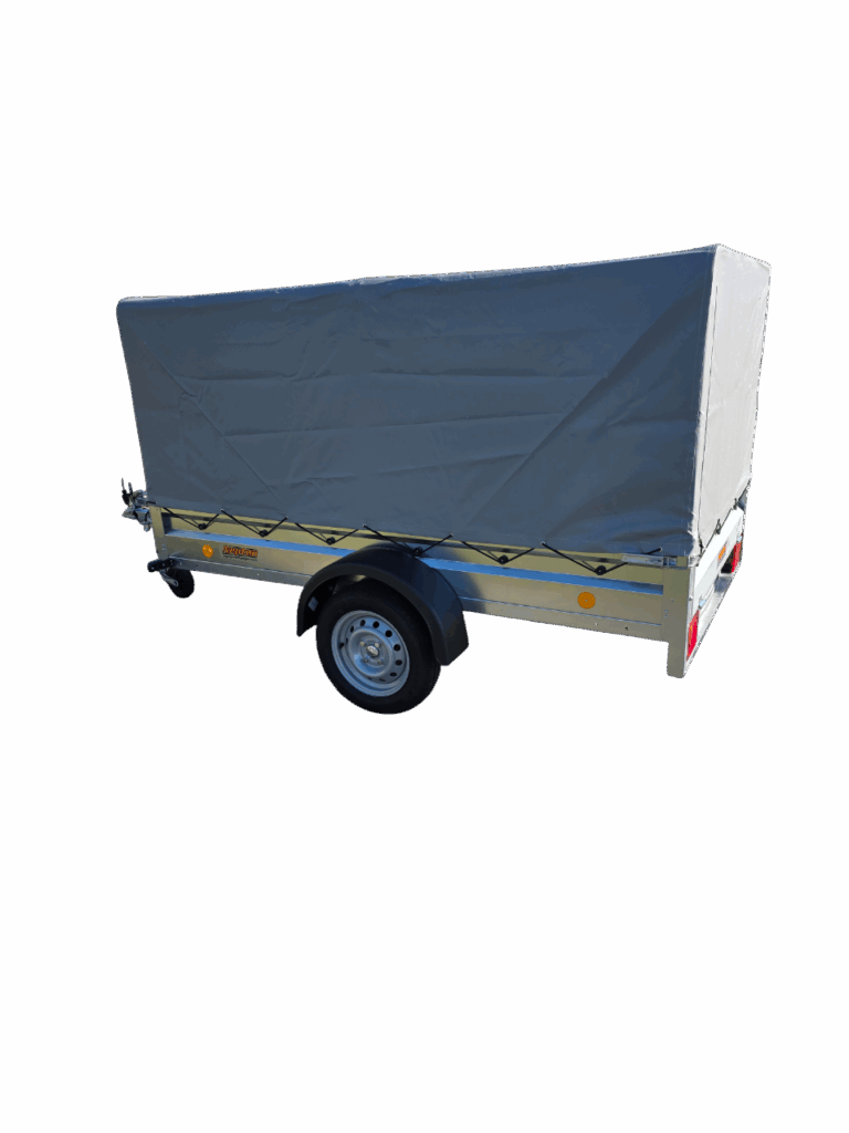 Ponyvás utánfutó bérlés Nagyfüged – vízálló, fedett szállításhoz