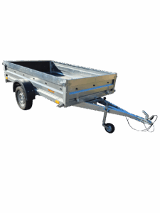 Nyitott platós utánfutó bérlés Gyöngyös – bútor, faanyag és rakomány szállításához